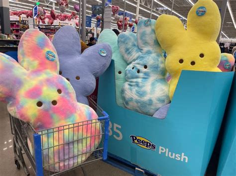 peeps bunny plush|walmart giant peeps plush.